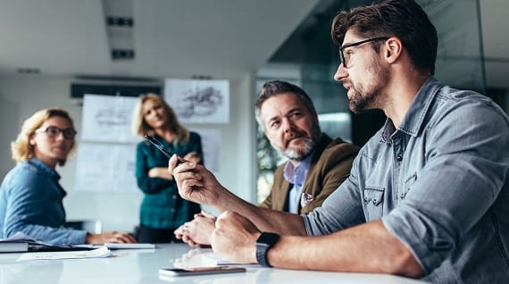 meeting situaion, people talking, audit meeting situaion, people talking, audit