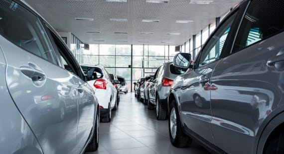 Used car vehicle - car dealership Used car vehicle - car dealership