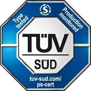 TüV南德認證標志示例