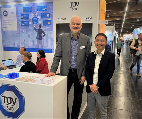 TüV 南德展位現場