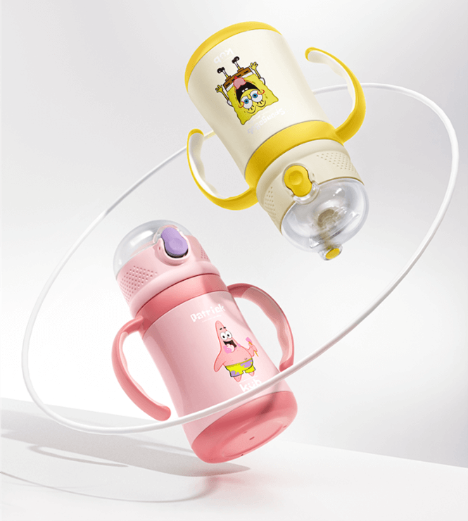 可優比兒童吸管保溫杯（型號 K-BWB004）