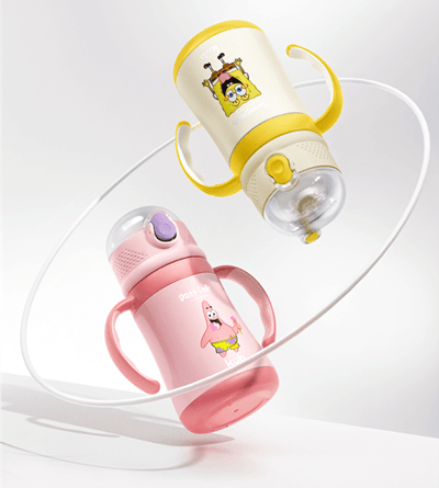 可優比兒童吸管保溫杯(型號 K-BWB004)